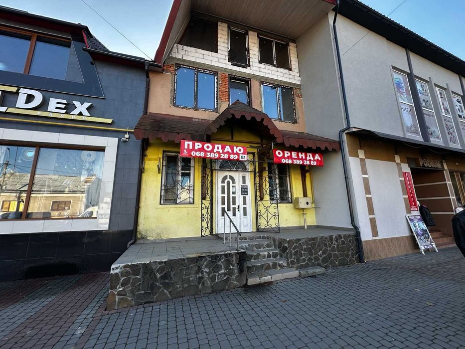 Продається комерційна споруда в м.Тячів