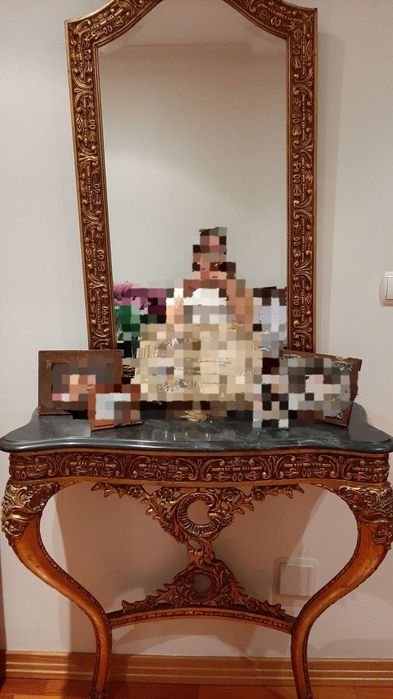 Credência c/ espelho vintage