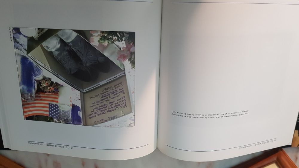 Livro  de fotografias do 11 de setembro