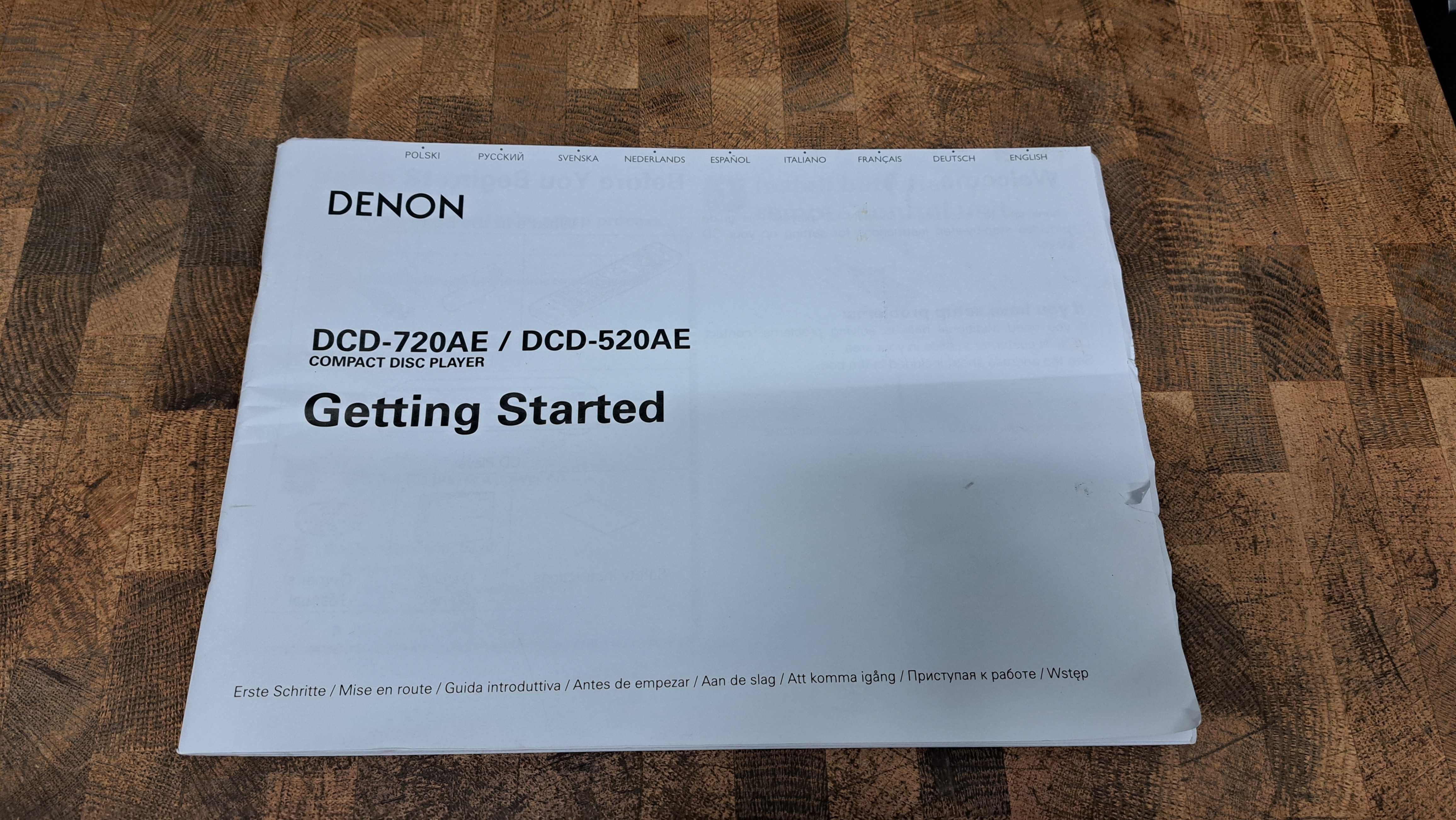 Cd Denon DCD-520AE