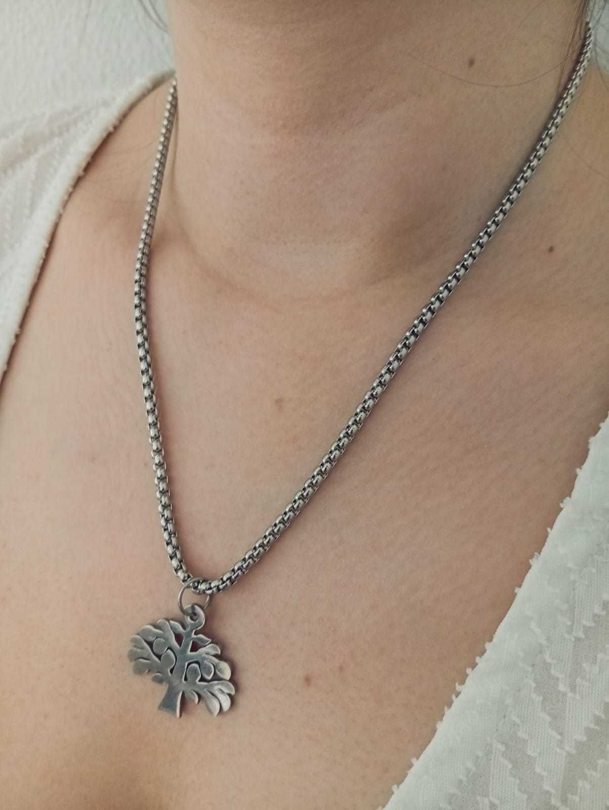 Fio em Aço com pendente Árvore