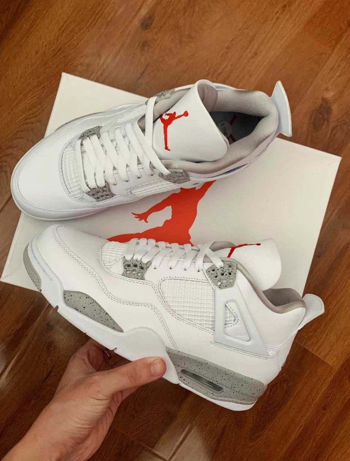 Jordan 4 Retro White Oreo Nowy rozmiar.40