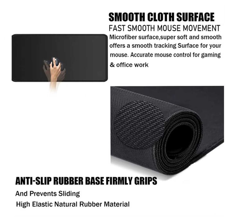 Килимок для миші 290×250×2 мм новий із топографічним принтом