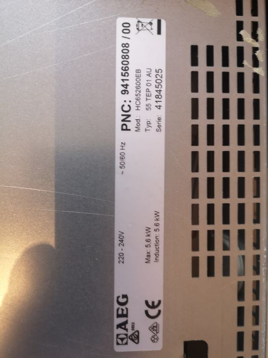 AEG  TEPPAN YAKI płyta indukcyjna