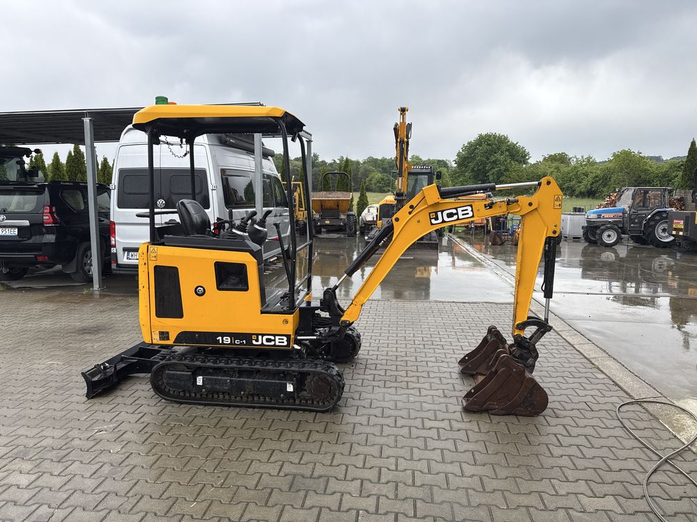 !!! Tylko 950 mth !!! minikoparka JCB 19C-1 2022R 2tony
