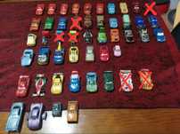 Figuras do filme "Carros"