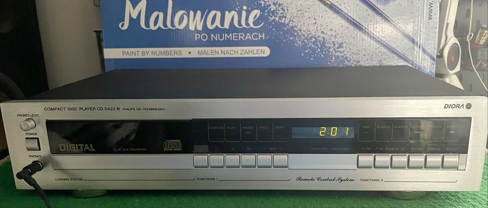 Odtwarzacz CD 0422 R Unitra Diora