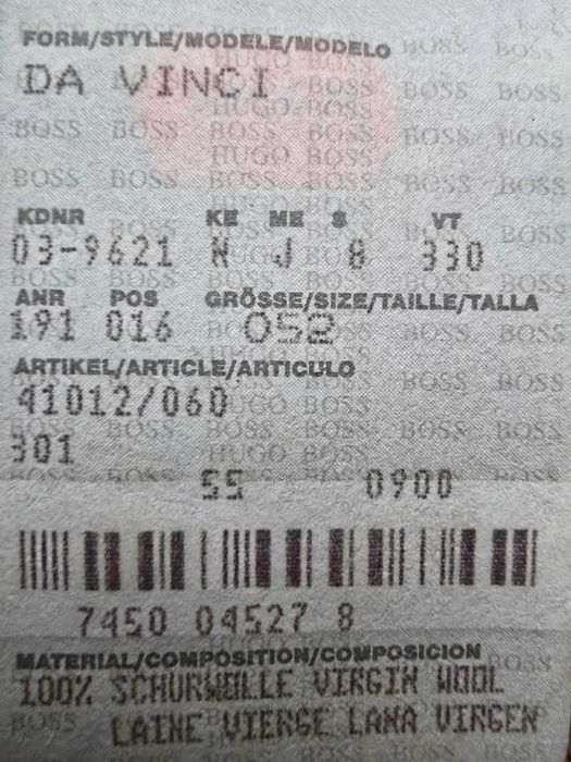 Hugo Boss твидовый утепленный шерстяной пиджак