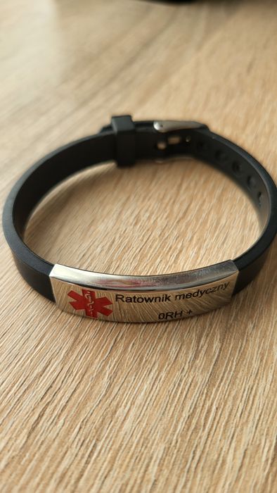 Bransoletka Ratownik Medyczny 0 RH+