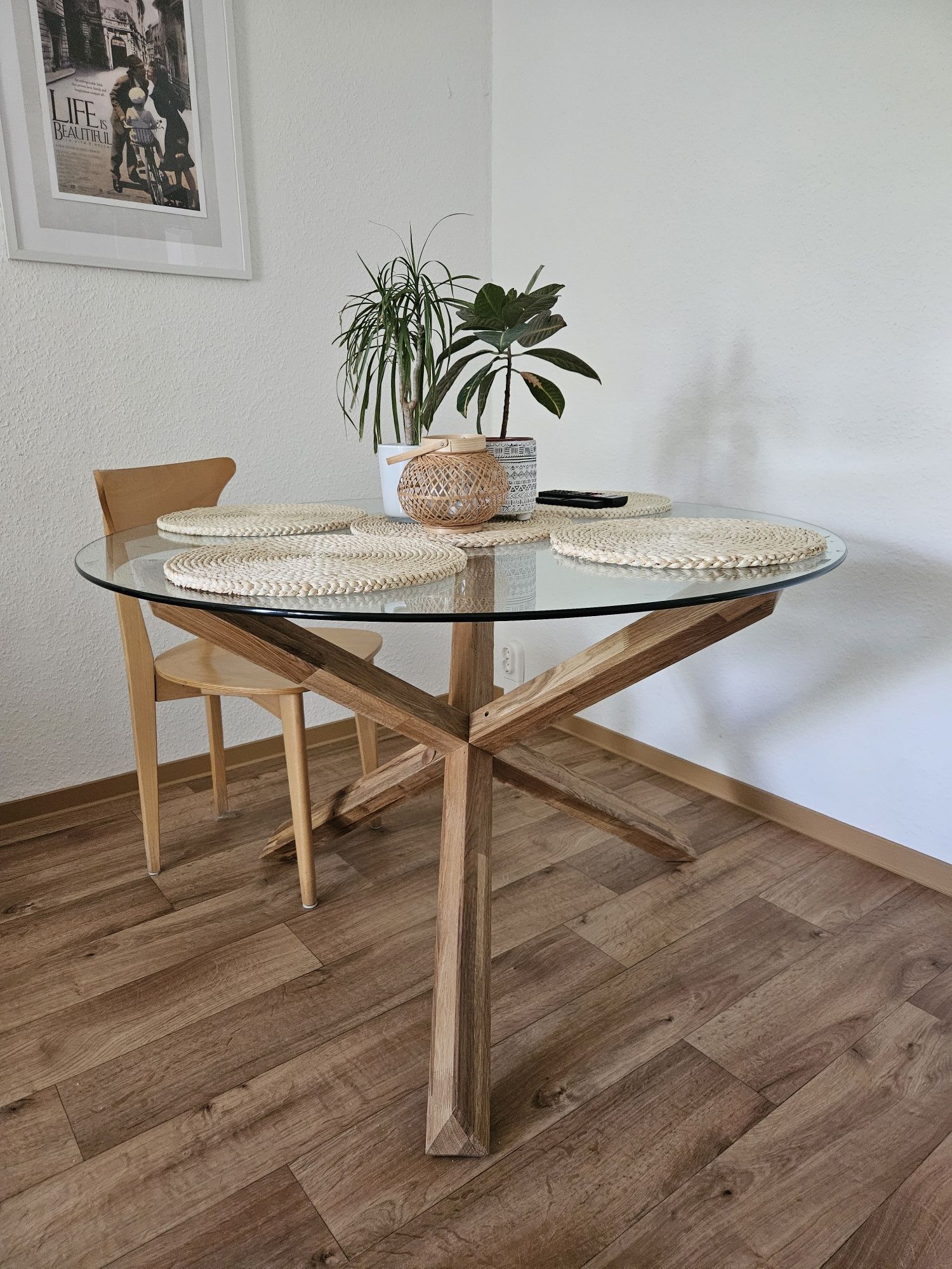 Stół Jysk Agerby jadalnia 119 cm