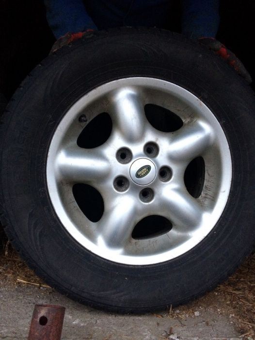 Oryginalne Felgi Land Rover Freelander 16 +Opony Zimowe Nokian