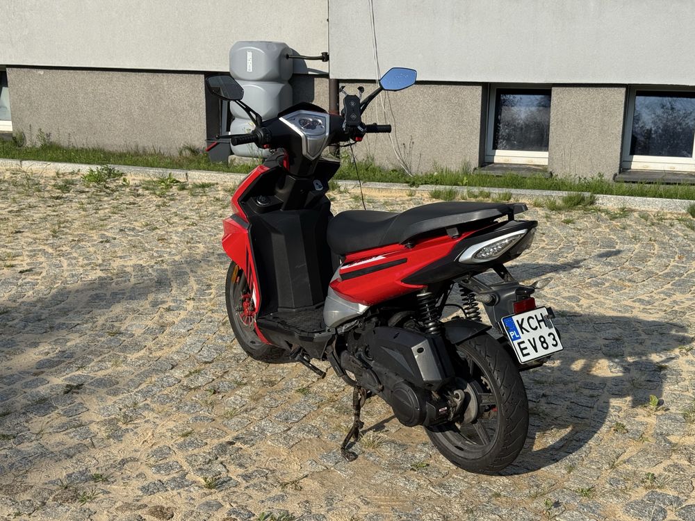 Skuter 125cc Romer Delux 7 125 duze kola