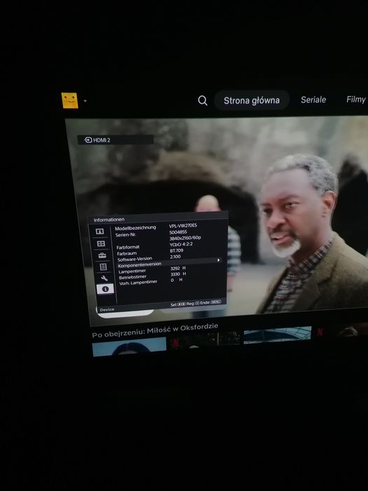 Projektor Sony vpl vw270es.      4K