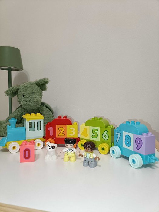 LEGO Duplo pociąg z cyferkami