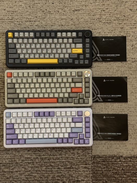 ‼️ Клавіатури Ajazz max/max plus.Магнітні та механичні.Провідні та без