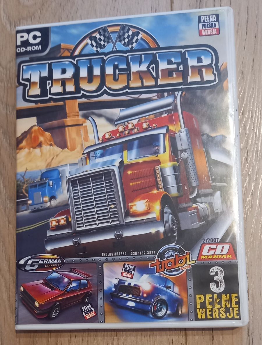 Trucker PC CD-ROM Gra Stan Bardzo Dobry