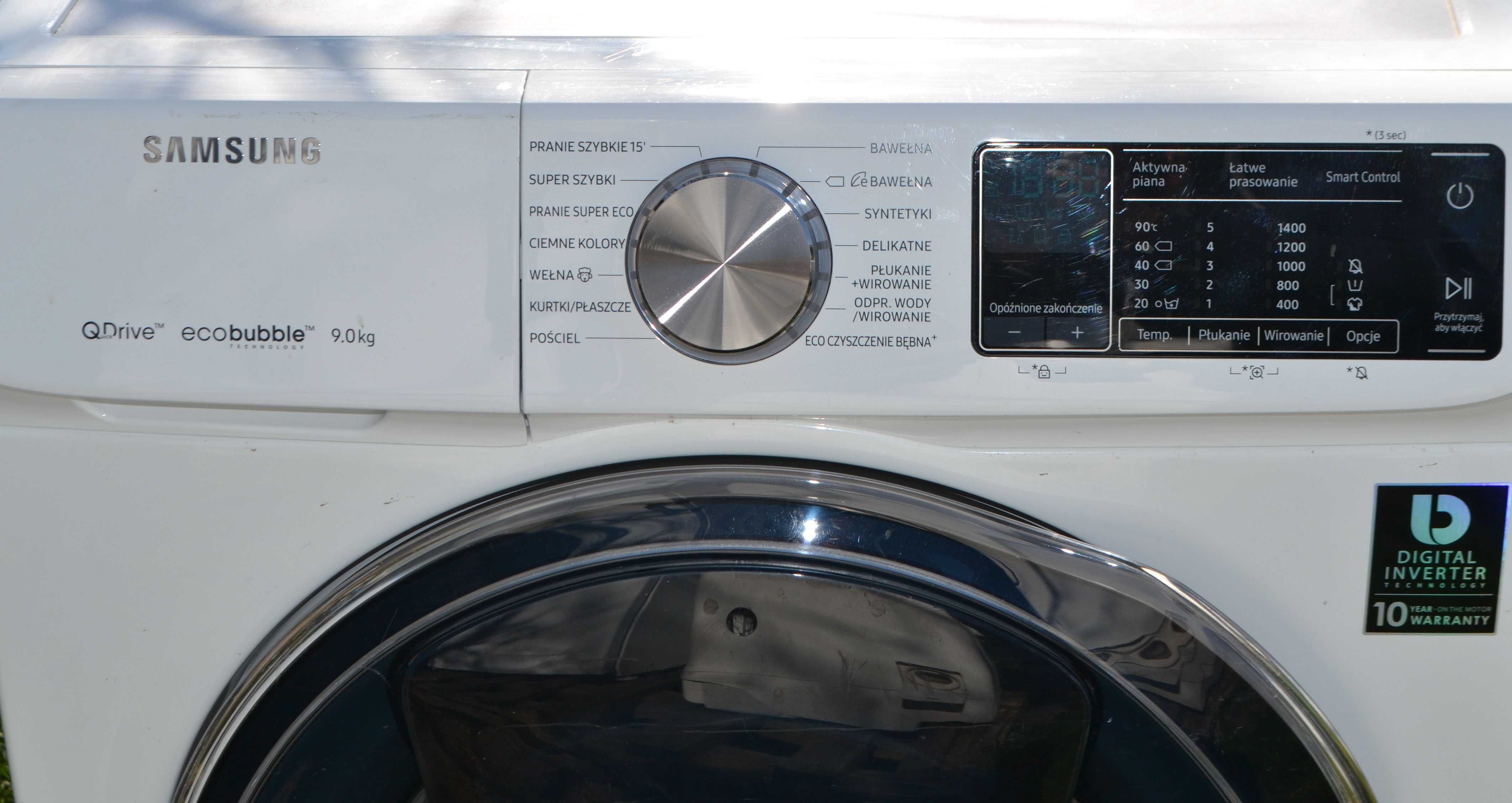 Pralka Samsung WW90M6440PW 9kg. 1400obr. QUICK Drive Ecobubble