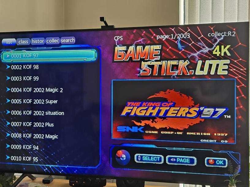 NOVO - M8 GameStick 4K Lite + 10.000 Jogos + 2 Comandos - Na Caixa