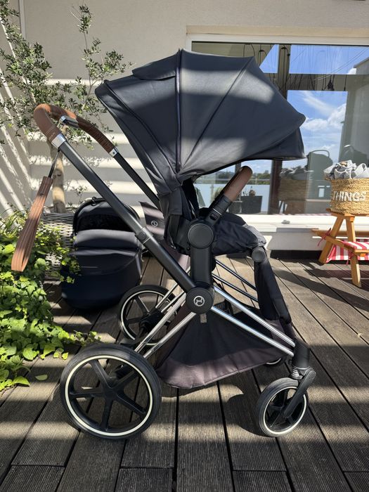 Cybex Priam 2.0 – zestaw 3w1 + parasolka