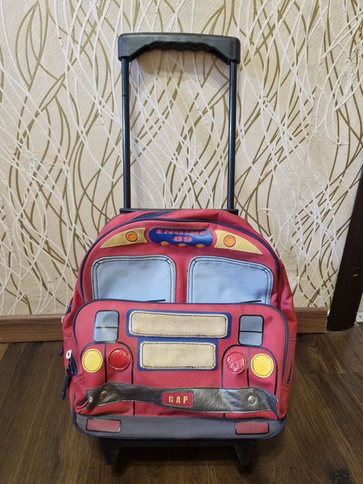 Дитяча валіза, рюкзак на колесах