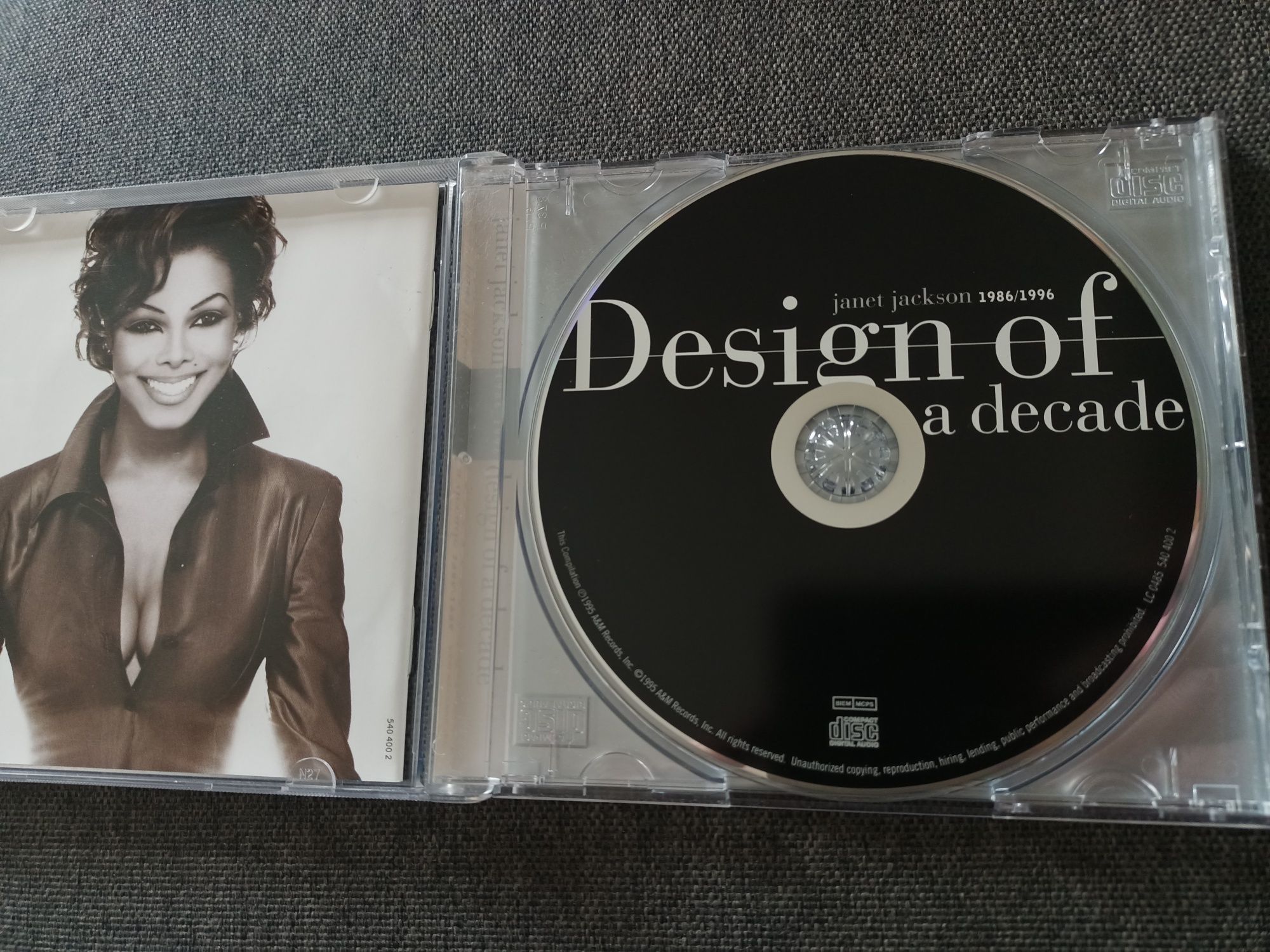 Janet Jackson - Design Of A Decade 1986 / 1996 (CD, Comp)(vg+)