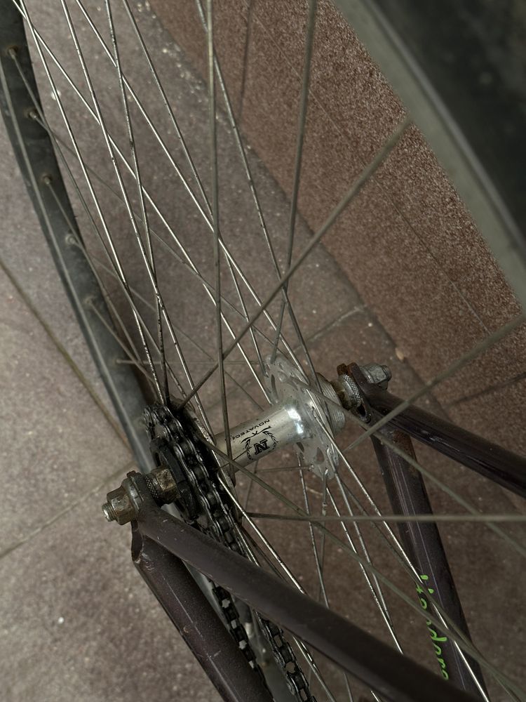 Komplet kół ostre koło 28 cali fixed gear novatec shimano