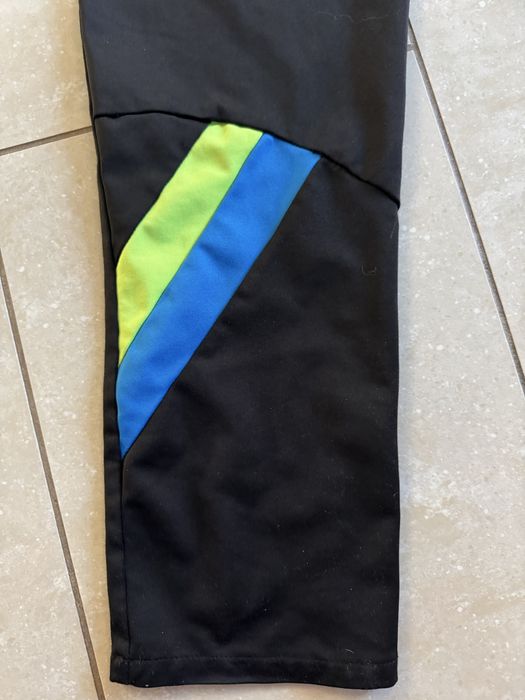 Nike swoosh sportowe spodnie dresowe, czarne joggery, super stan S/M