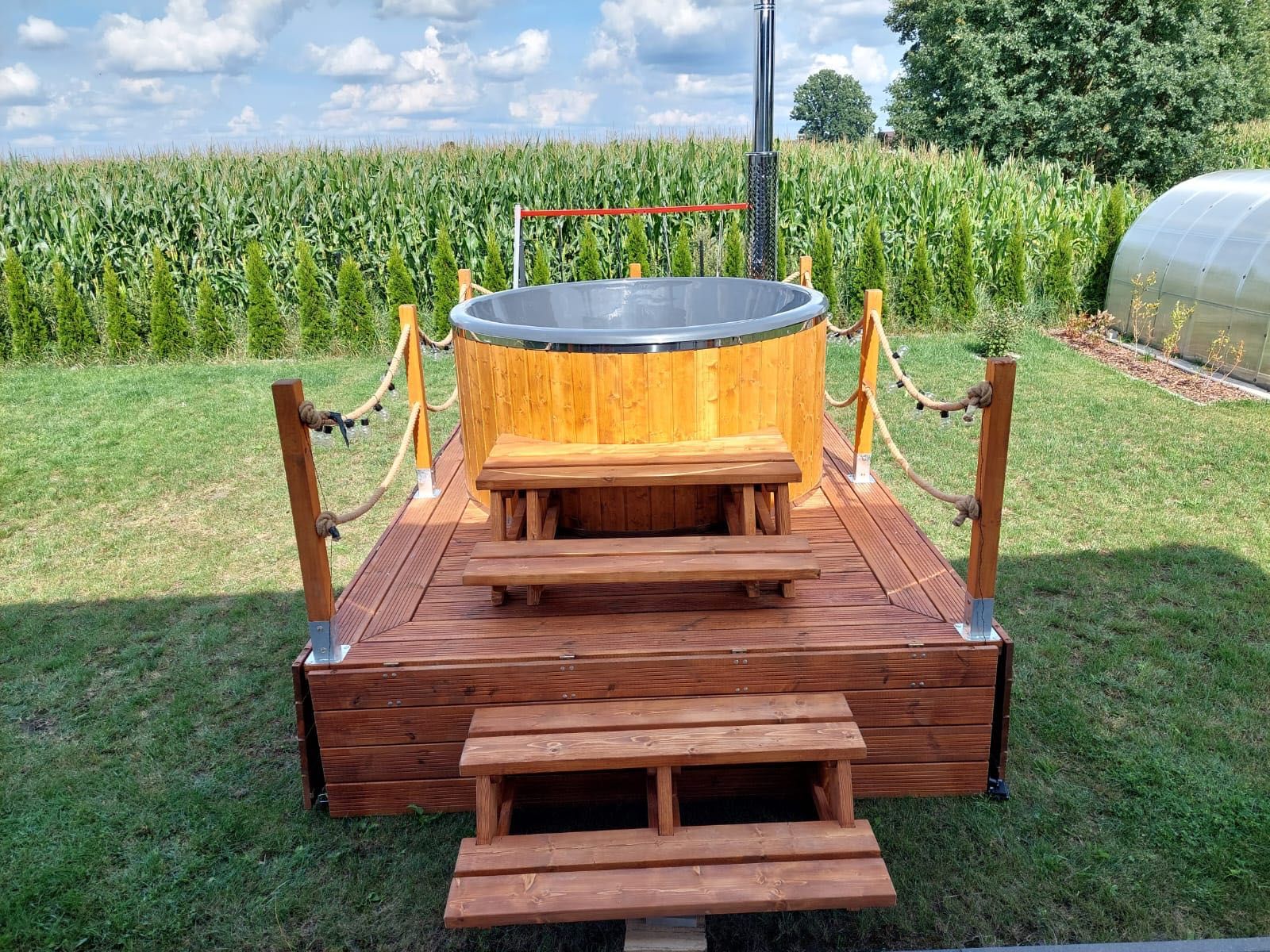 Mobilna sauna i balia wynajem