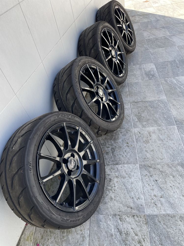 Jantes MSW (OZ) 85. + pneus Toyo Proxes R888R