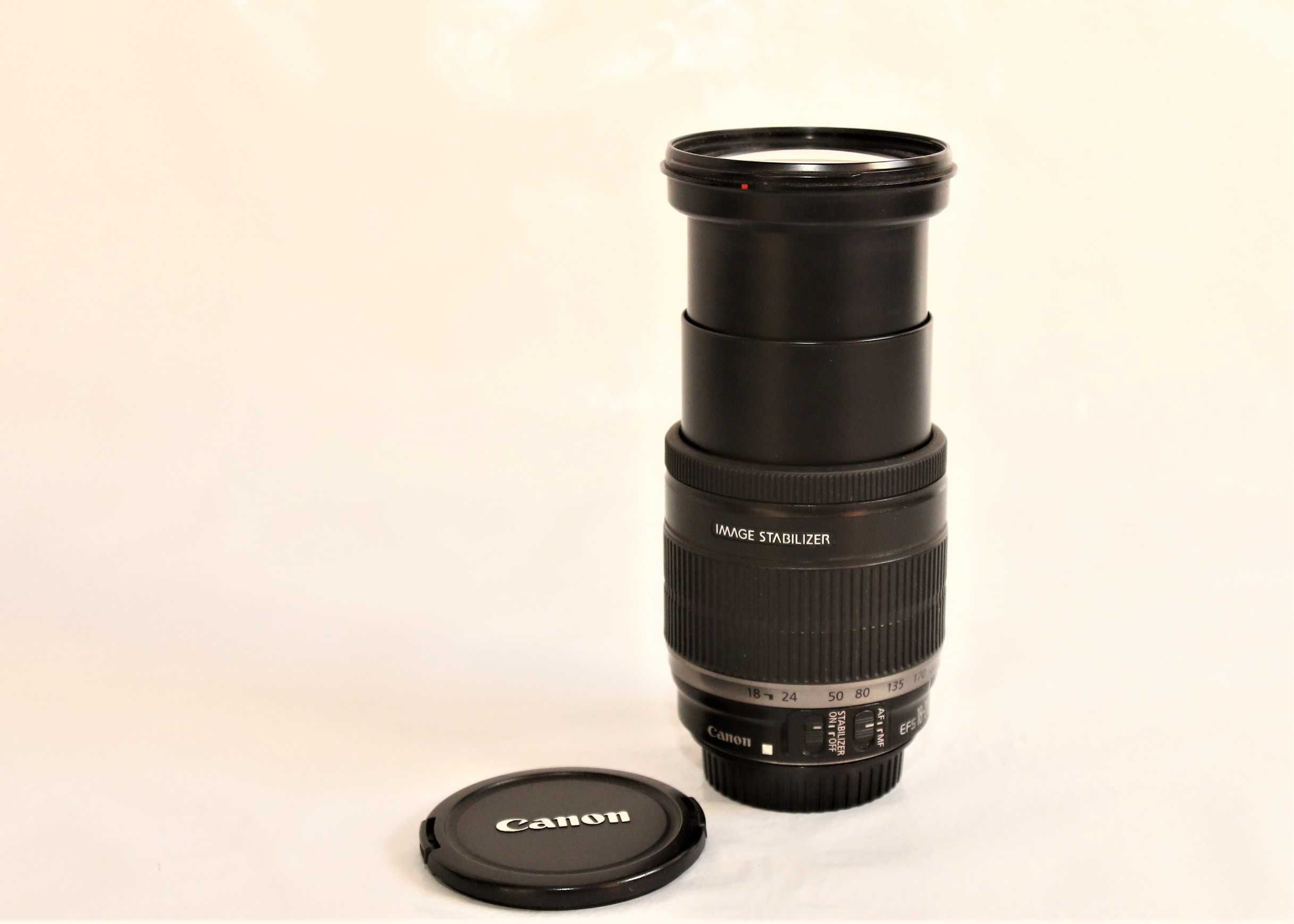 Lente Canon EF-S 18-200mm IS SEM FOCO