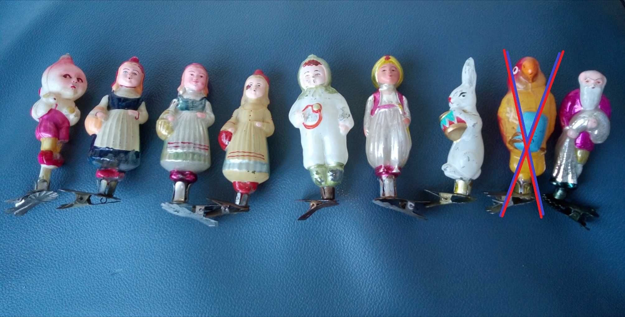 Старые Советские Ёлочные игрушки на прищепке Времён СССР 50-е •Каталог