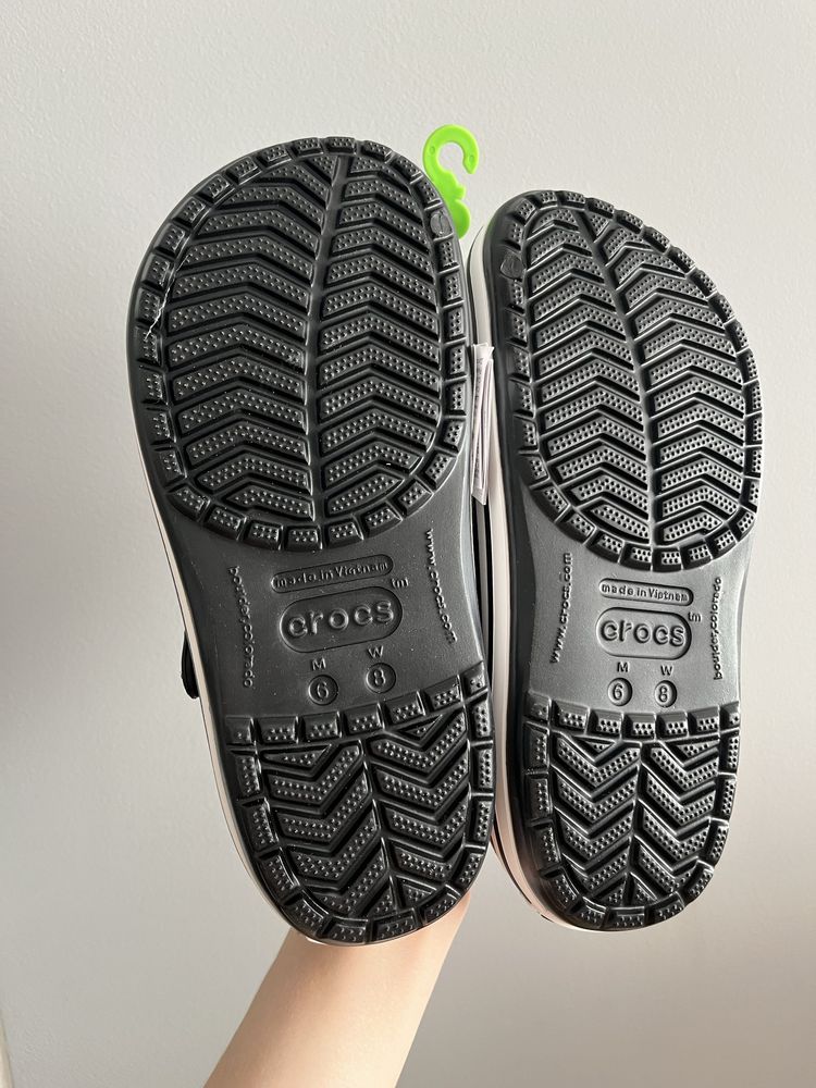 Крокси крокбенд чорні crocband black уцінка