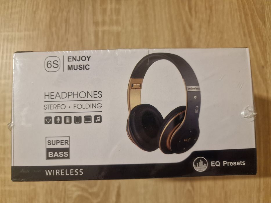 Bezprzewodowe słuchawki nauszne Bluetooth