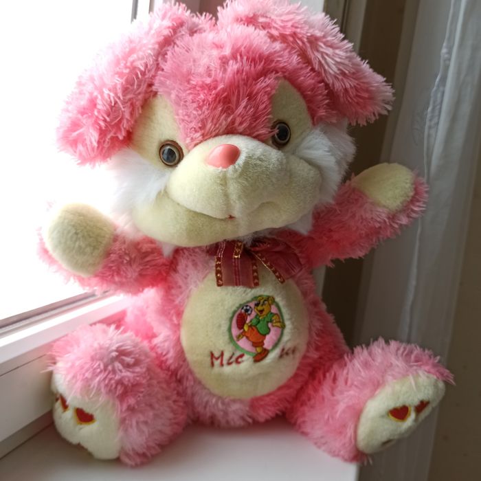 Мʼягка іграшка зайченя, подарунок для дівчики