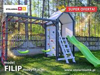Plac zabaw Filip z zadaszeniem super cena Zapraszamy zaplanuj montaż