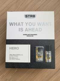 STR8 zestaw prezentowy dezodorant after shave woda po goleniu perfumy