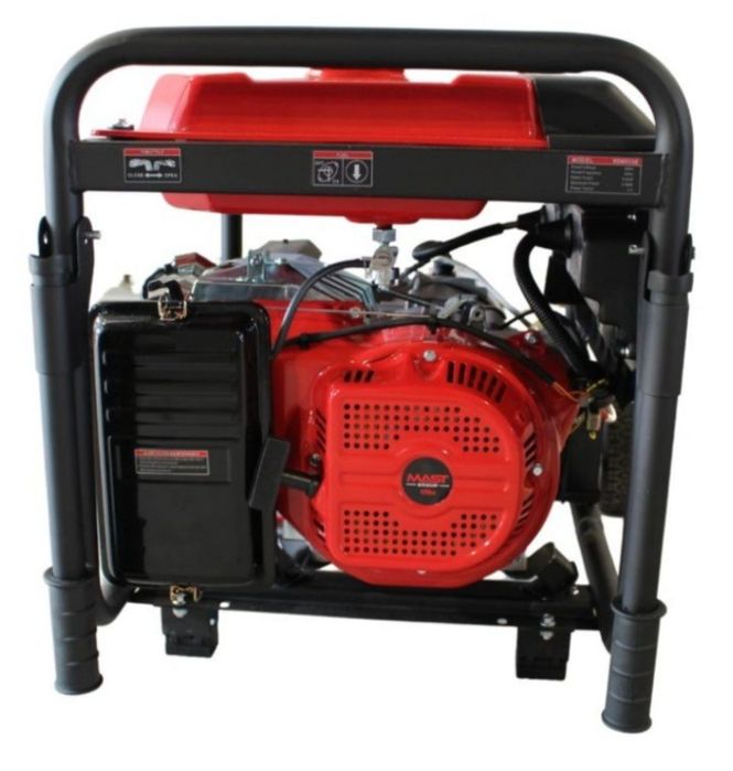 Генератор 5.5квт, бензин MAST GROUP RD6500E, мідь,електростартер.