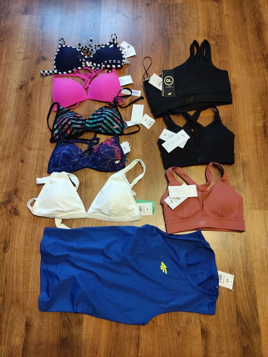 4F góra bikini stroju kąpielowy stanik biustonosz XS , S ,  XL ,