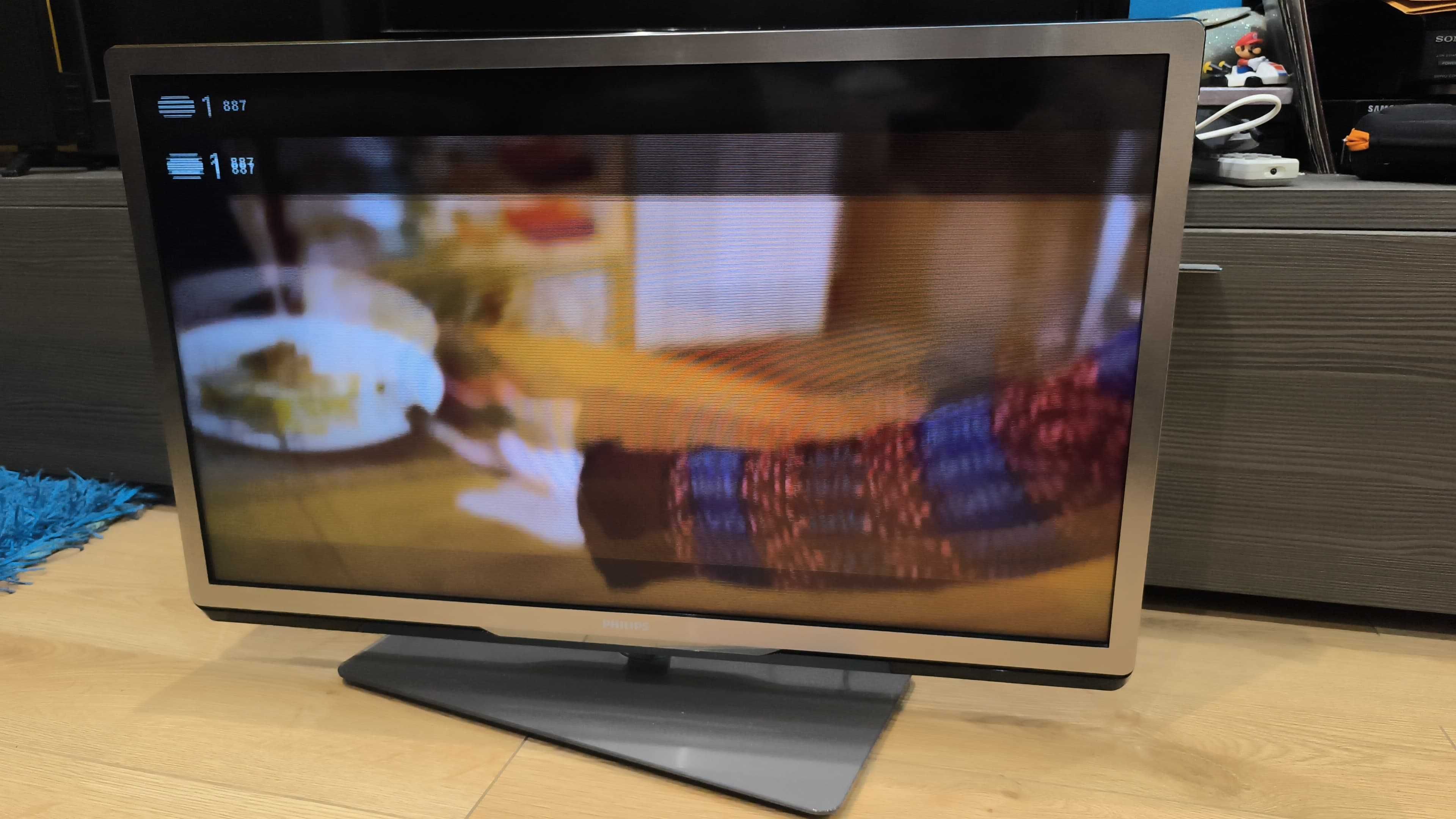 Tv Led Phillips de 32 C/avaria Imagem tremula