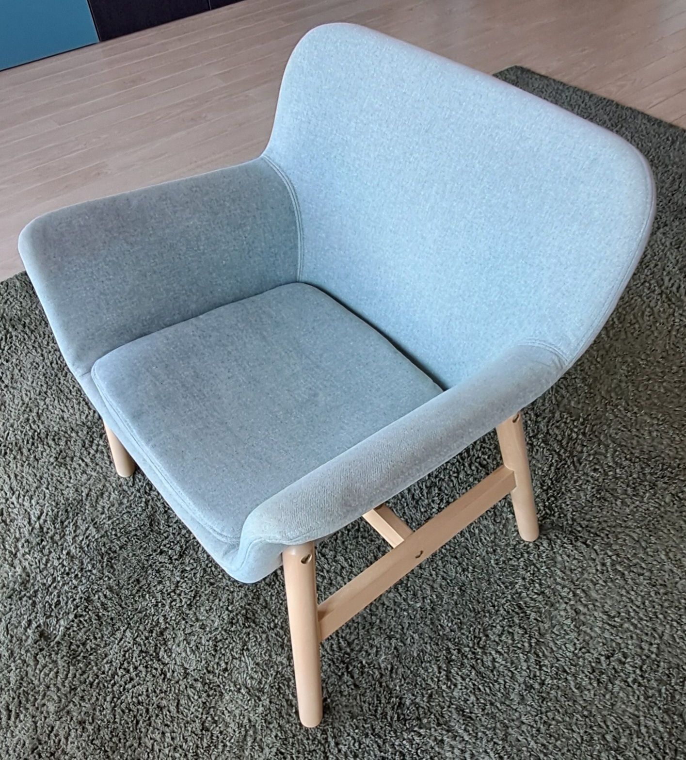 Poltrona VEDBO Ikea Verde Claro como Nova