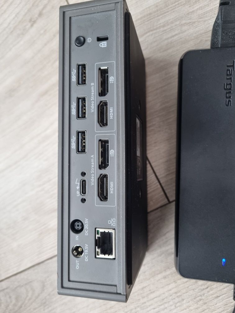 Stacja dokujaca usb c Targus DOCK190EUZ 2x4K DP+HDMI 2.0