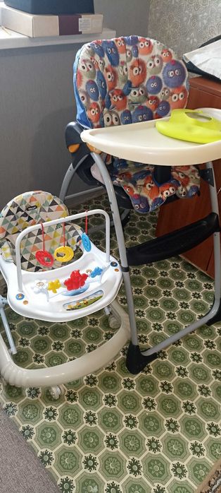Стілець для годування+ходунки