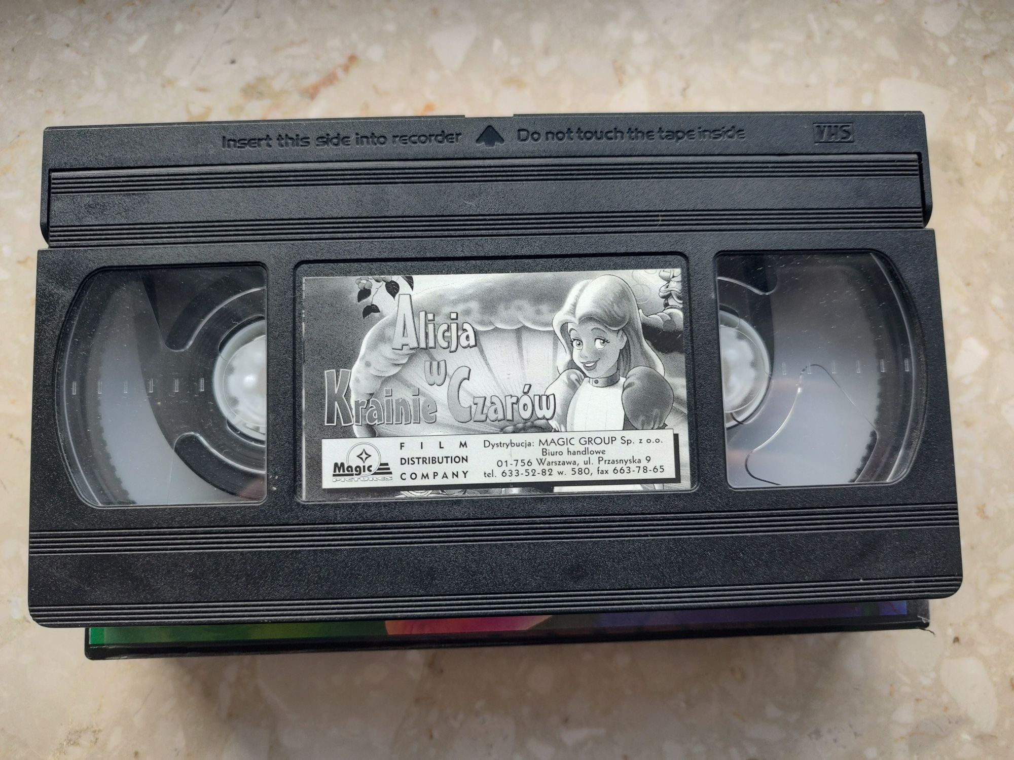 Alicja w krainie Czarów vhs