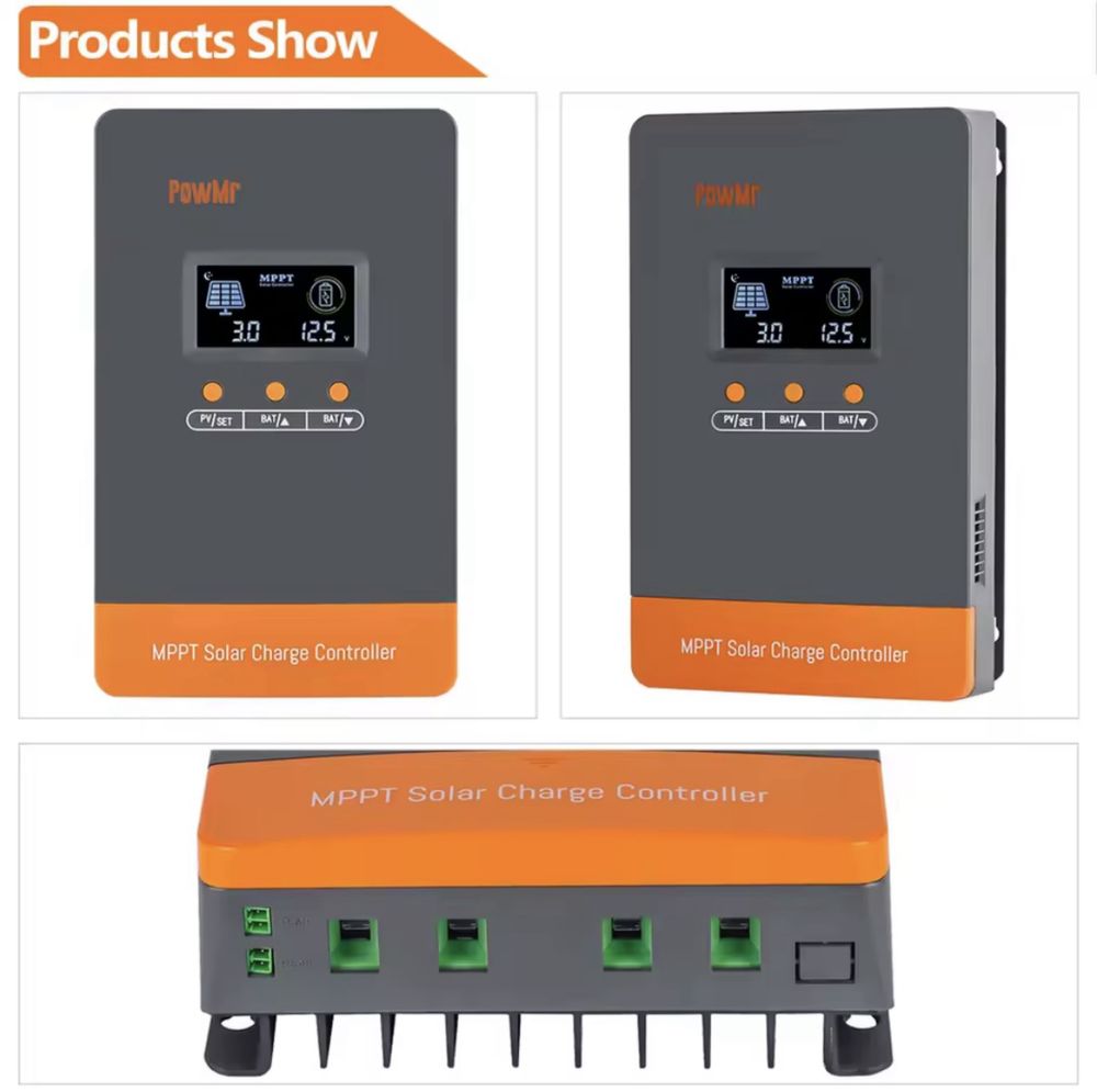 Regulator ładowania MPPT 100A solarny PowMr POW-M100-PRO