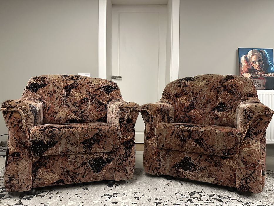 Продаютьмя мʼякі крісла пара 1тис.грн