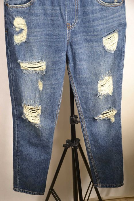SUPERDRY Jeans Ogrodniczki Spodnie Damskie XS Oryginalne Super Stan