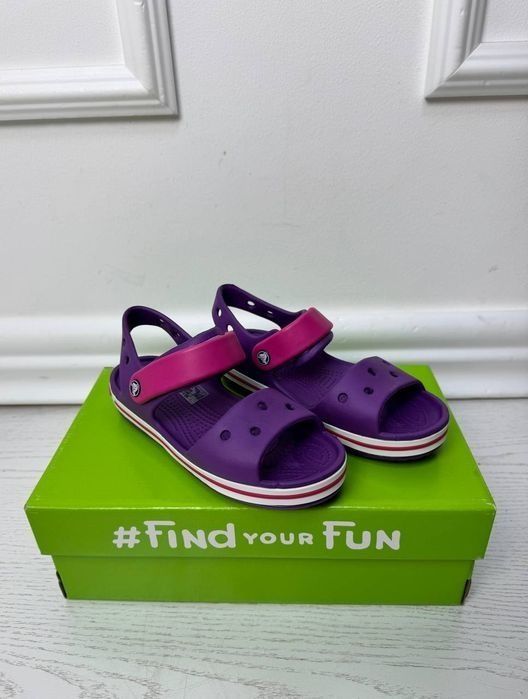 Детские сандали крокс оригинал. Crocs Sandal Crocband Lina