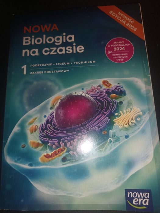 Książka biologia na czasie 1