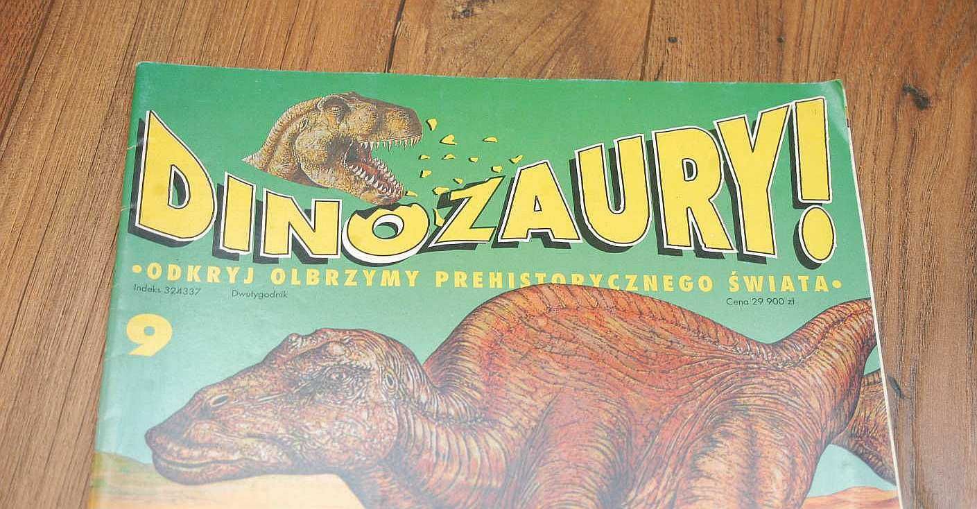 czasopismo - dwutygodnik Dinozaury nr 9 - 1994 - De Agostini