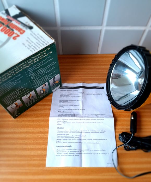 Lanterna Halogéneo ultra potente